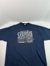 Harley-Davidson Sturgis 75th Anniversary Shirt, Navy Blue Size XXL 2015  picture