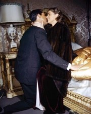 Indiscreet 1958 Cary Grant on one knee kisses Ingrid Bergman 8x10 real photo picture