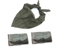 2 Muslin Compressed Triangular Bandages, Military First Aid (2 Bandages) picture