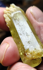 HELIODOR HUGE HUGE MIMOSO DE SUL MINE BRAZIL TOP COLOR MULTI FAN TERMINATION picture