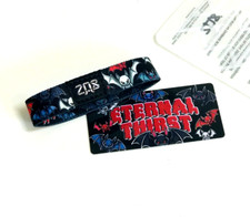 ZOX **ETERNAL THIRST** Silver Single Small NIP Wristband w/Card picture