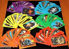 1983 STAR WARS COMPLETE  NRMT/MT RETURN OF JEDI 66 STICKER CARDS SET Topps 33 x2 picture