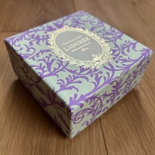Laduree Paris Macaron Box Empty Small Green + Purple  Box - 4” X 4” X 2” picture