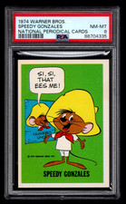1974 SPEEDY GONZALES WARNER BROS PSA 8 ROOKIE CARD DC COMICS PERIODICAL WONDER picture