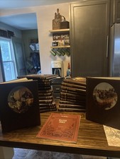 Vintage Time Life Classics of the Old West Leatherbound Books Lot of 24 picture
