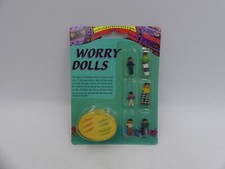 Miniature Guatemalan Worry Dolls Tiny 6 Doll Set NOS Spiritual Ethnic picture
