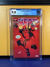🔥🩸DEADPOOL #1 CGC 9.8 DAVID NAKAYAMA FACSIMILE COLOR BLEED VARIANT🩸🔥 picture