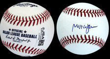 MIKE JOHNSON SIGNED AUTOGRAPHED OFFICIAL MLB BASEBALL SPEAKER OF THE HOUSE JSA picture