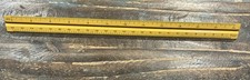 Vintage DIETZGEN Drafting Wooden Triangle 3 Sided Ruler  12 3/4