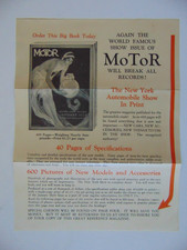 Vintage Original 1929 Motor Annual Brochure picture