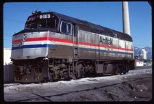 Original Rail Slide - AMTK Amtrak 219 Salt Lake City UT 6-19-1983 picture