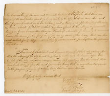19th Century Document Lancaster PA Council members Signed 1835 Zahn Whitman Bier picture