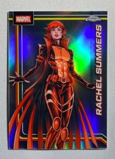 2026 Topps Chrome Marvel Comics Rachel Summers Silver Refractor #141 picture