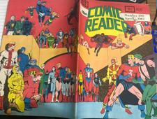 COMIC READER #200 fanzine (1982) Harvey Mighty Archie super-hero index picture