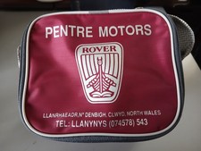 Rare 1980's Austin Rover Cars Dealer First Aid Kit Bag Pentre Motors Wales picture