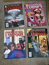 LOT OF 4 MAGAZINES National Lampoon 1991 & 1992 picture