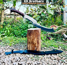 Custom & Handmade High Carbon Steel Blade EGYPTIAN Khopesh Sword-27-inches. picture