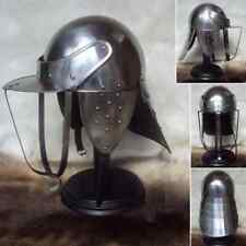 Medieval knight vintage Lobster Pot Helmet 18 GA Medieval Full Functional Helmet picture