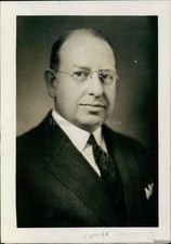 1939 Dr Gustavus Esselen Chairman Committee Chemical Society Wirephoto 7x9 picture