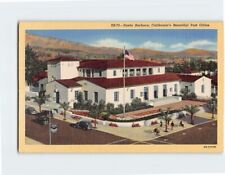 Postcard Beautiful Post Office, Santa Barbara, California picture