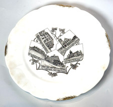 PORTSMOUTH Picturesque NH NEW HAMPSHIRE Antique Souvenir China TRINKET DISH  picture