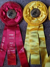 Issaquah High Vintage Horse Show Ribbons Awards Equestrian Events Wash.State picture