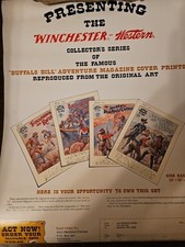1978 Vintage Winchester Western Collection Buffalo Bill's Adventures Calender  picture