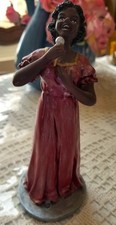 Herco Professional Jazz Band Lady Figurine Singer 1990s picture