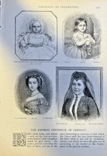 1891 Empress Frederick of Germany picture