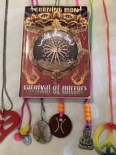 Burning Man 2015 What Where When - Carnival of Mirrors booklet and 23 Necklaces picture