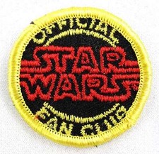 1977 Official Star Wars Fan Club Membership Patch #2 picture