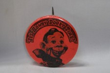 It's Howdy Doody Time vintage pin back button picture