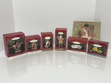 Vtg 1999 Hallmark Keepsake Ornament Lot of 6 Boxed Kiddie Car Tonka 1999 NIB picture