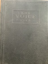 1924 Knoxville High School Yearbook Annual TN The Voice picture