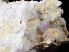 Killer Purple Fluorapatite Crystals Foote Mine North Carolina ex Jack Eaker picture