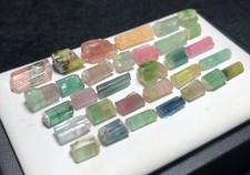 20 grams Beautiful Bi-Color Terminated Tourmaline Crystals From Afghanistan picture