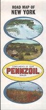 1967 Pennzoil Road Map: New York NOS picture