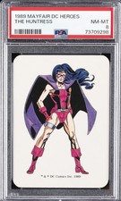 1989 MAYFAIR GAMES DC HEROES THE HUNTRESS PSA 8 picture