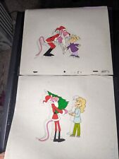 Pink Panther Animation Cel Vintage TV cartoon production Christmas  I10 picture