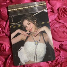 Sana TWICE 5 World Edition Kpop Girl Photo Card White Pop picture