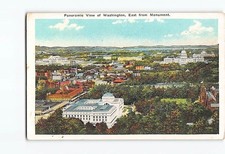 Postcard Panoramic View Washington DC USA picture