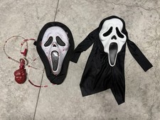 SCREAM Mask Ghostface with Blood Pump Heart & April June 2022 Lot Of 2 Halloween picture