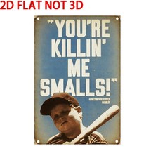 Tin Metal Signs Home Décor Wall Art You're Killin' Me Smalls Aluninium Vintage picture