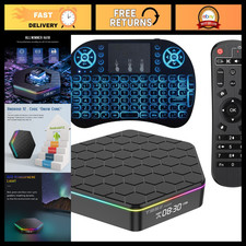 Android12 TV Box,T95ZPLUS H618 2GB 16GB WiFi6 6K UHD with Backlit Keyboard picture
