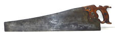 Vintage Disston & Sons D8, 26” Skew Back Crosscut Saw 1896-1917 9TPI INV16974 picture