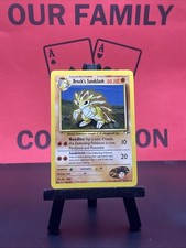 Brock’s Sandslash 23/132 Gym Heroes WOTC Pokemon TCG Regular Rare 1999 LP picture