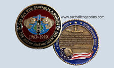 USS Andrew Jackson SSBN 619 Submarine Challenge Coin picture