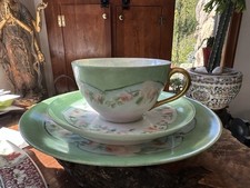 Antique D & C / FRANCE Tea Cup, Saucer And Plate, 3 Pieces Set  picture