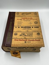 1962 Caron’s Louisville Suburban Directory Jefferson County Kentucky Phone Book picture