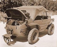 WWII Photo German Schwimmagen Rear View  WW2 World War Two Wehrmacht  / 2255 picture